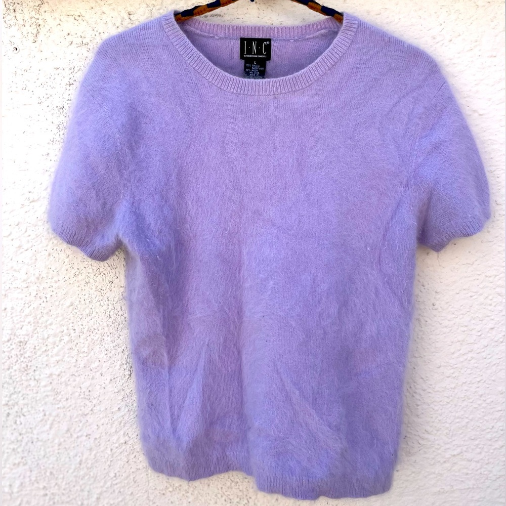 Vintage Inc. women’s angora knit sweater tee